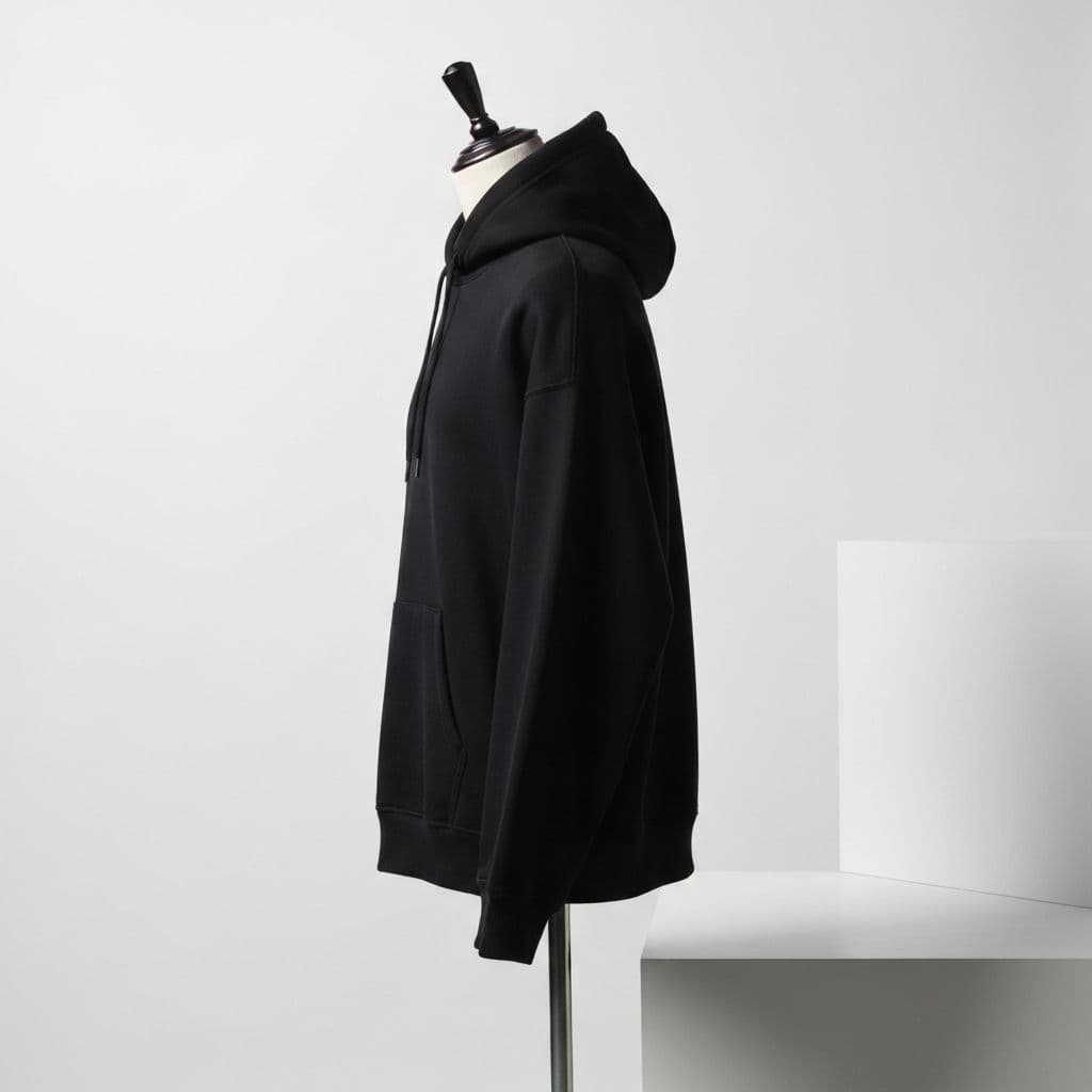 Essential Black Hoodie